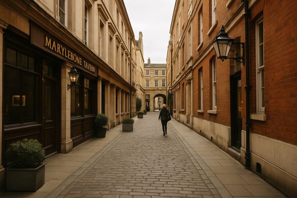 Mayfair’s Reopened Walkway