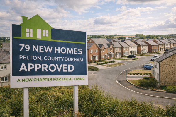 79 new homes in Pelton County Durham