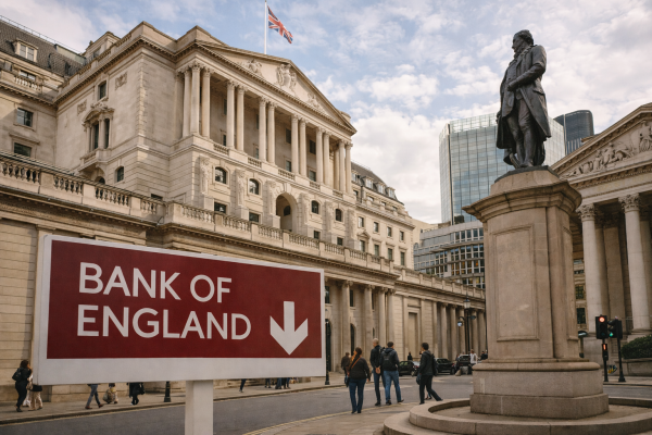 bank of england cuts base rate