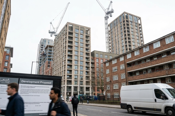 Southwark council housing development plans