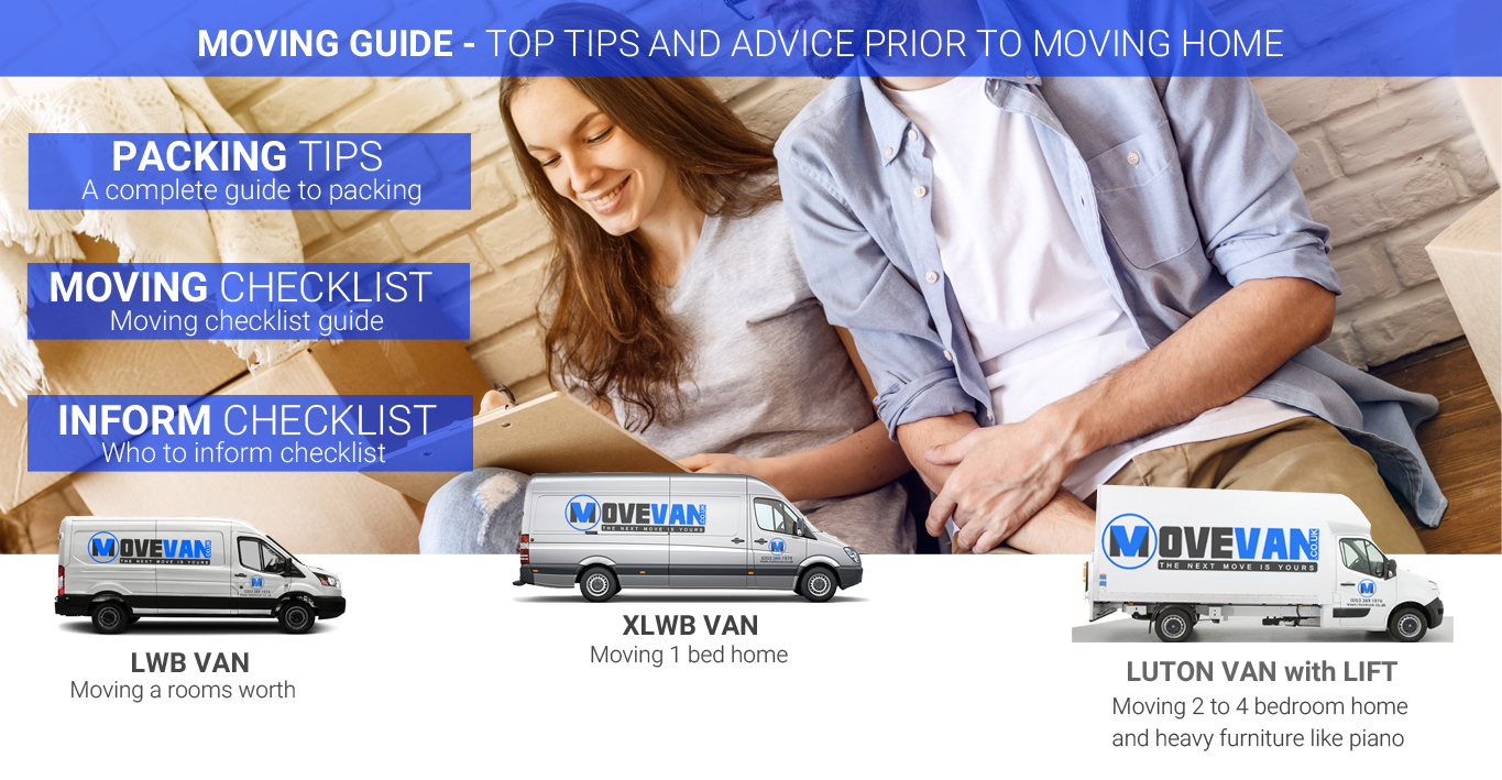 MOVING GUIDE - TOP TIPS AND ADVICE